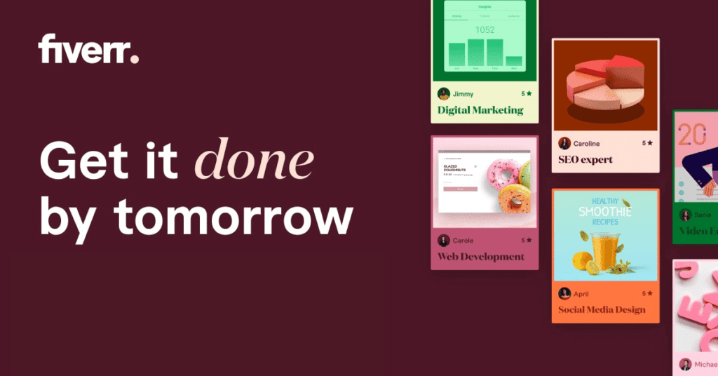 Fiverr - Get it done by tomorrow