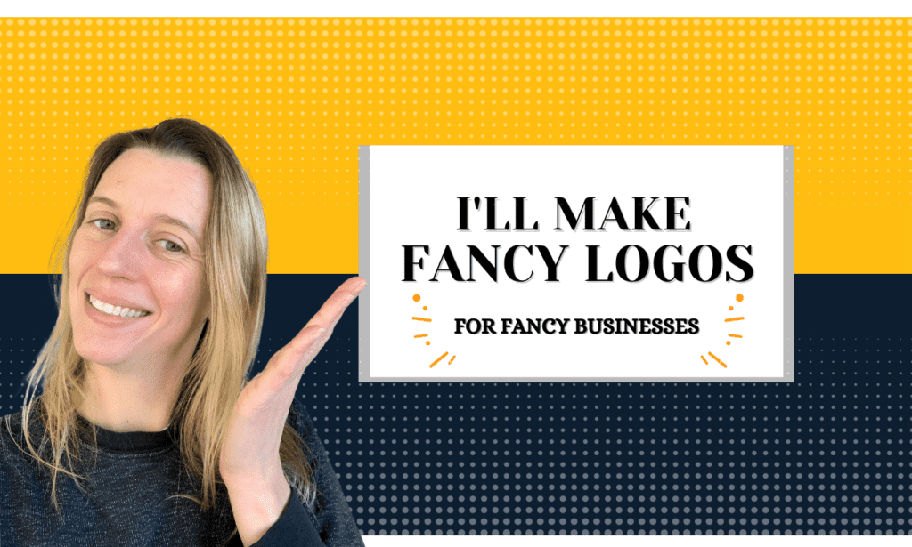 Example Gig Image saying I'll make logos