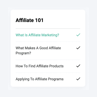 Affiliate 101 Videos in Brambila Method