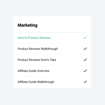 Affiliate Marketing Videos in Brambila Method