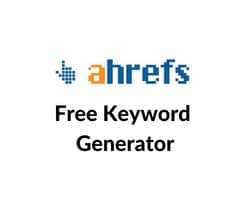 ahrefs free keyword generator