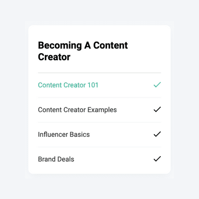 Becoming A Content Creator Videos in Brambila Method