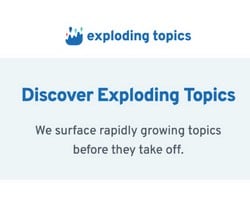 exploding topics for trends