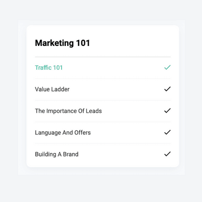 Marketing 101 Videos in Brambila Method