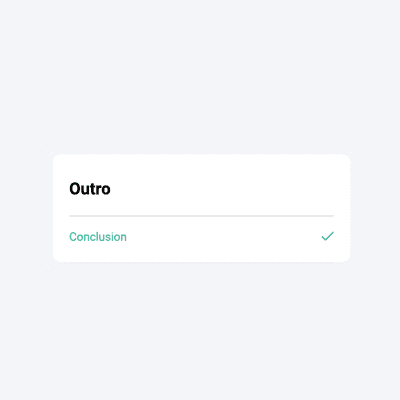 Outro Video in Brambila Method