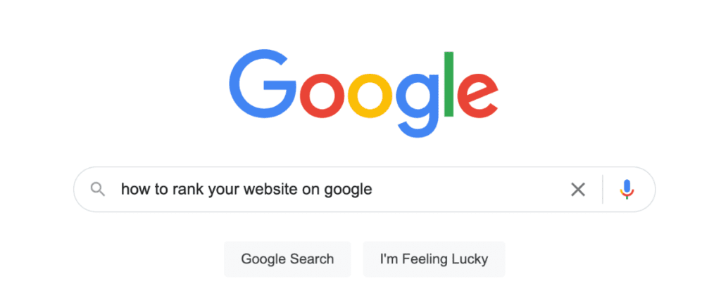 How to Rank on Google