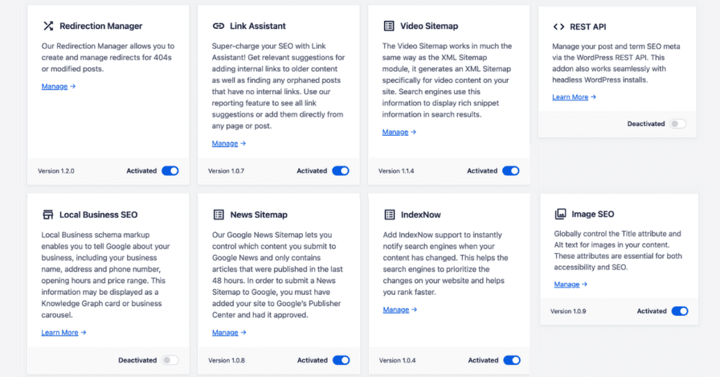 AIOSEO Premium Features