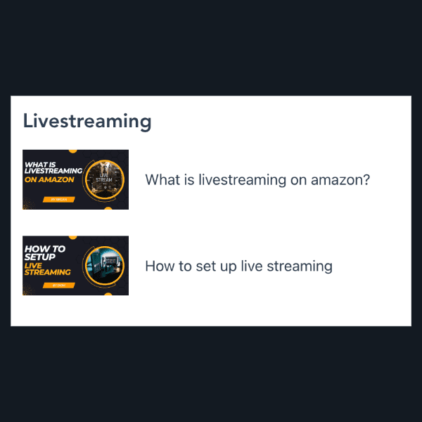 Live Streaming